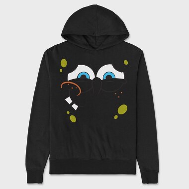 SpongeBob face 4, Unisex Men's Hoodie