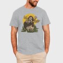 Llama Chewing, Unisex Men's T-Shirt