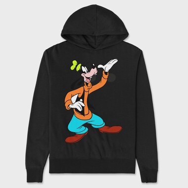 Cartoon Retro Goofy 4, Унисекс Мъжко Суичър