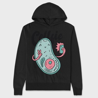 Cellfie, Unisex Men's Hoodie