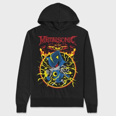 Metalsonic, Unisex Men's Hoodie