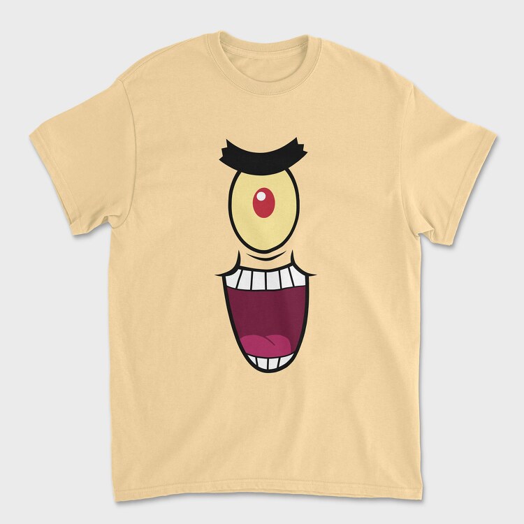 SpongeBob Faces 5, Unisex Men's T-Shirt
