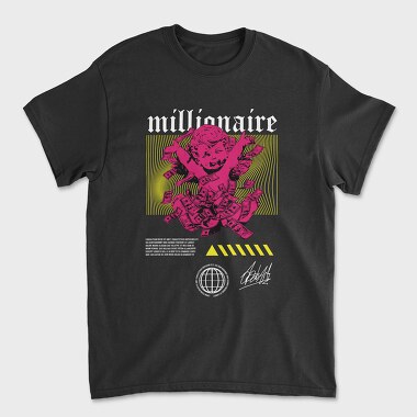 Millionaire 2, Unisex Men's T-Shirt