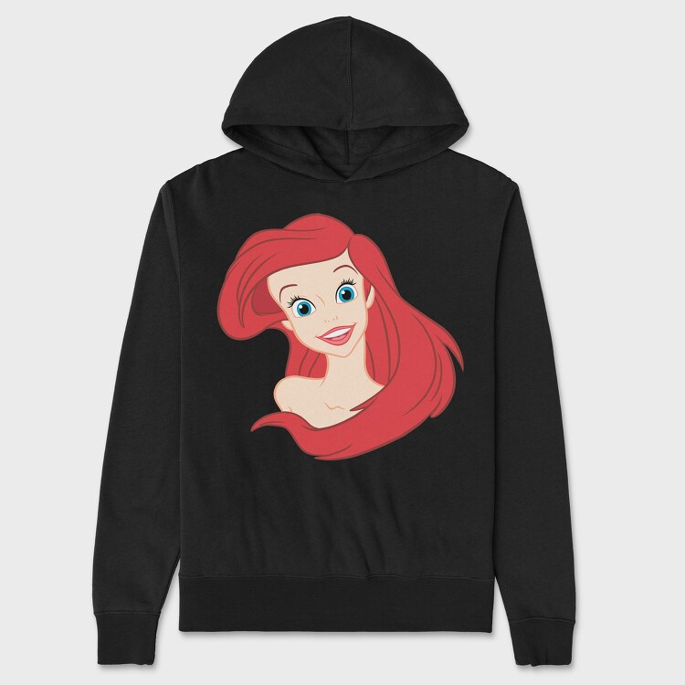 Cartoon Retro La Sirenta 1, Unisex Men's Hoodie