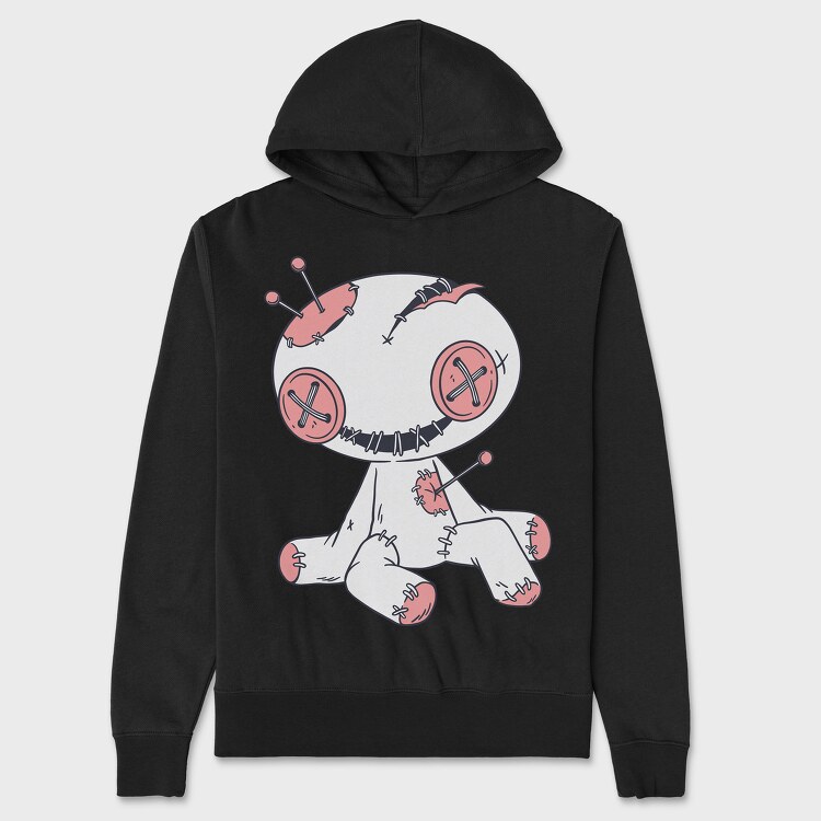 Voodoo Doll Happy, Унисекс Мъжко Суичър