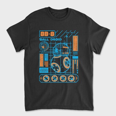 Star Wars 2, Unisex Men's T-Shirt