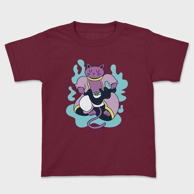 Magician Cat, Kids' T-Shirt