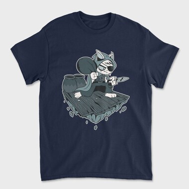 Thief Cat, Unisex Men's T-Shirt
