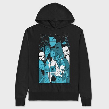 Star Wars 24, Unisex Men's Hoodie