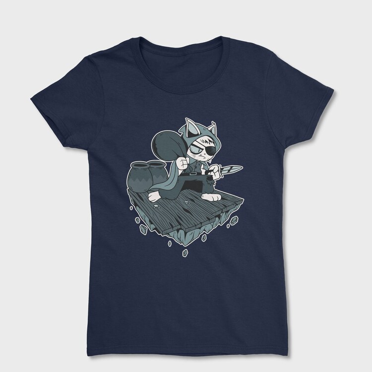 Thief Cat, Women's T-Shirt
