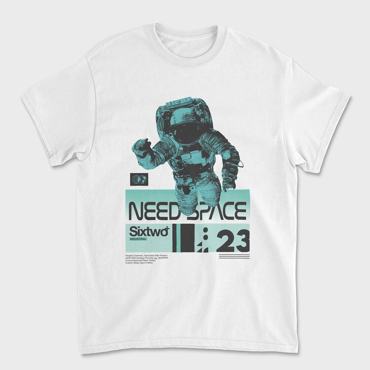 Need Space 1, Unisex Men's T-Shirt