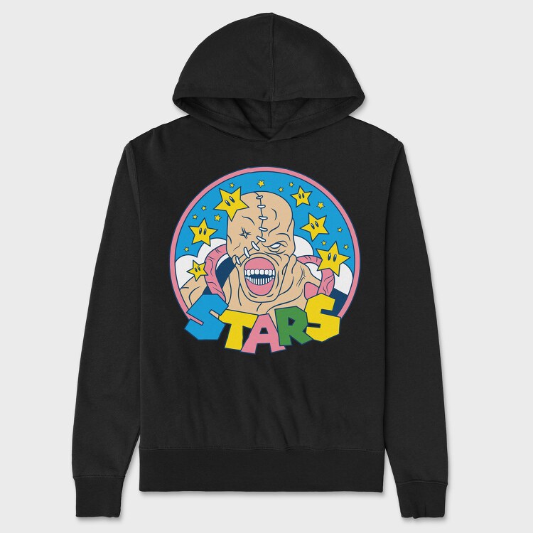 Stars, Unisex Men's Hoodie