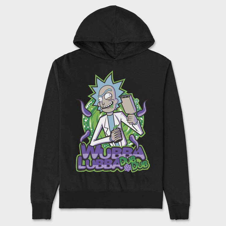 Rick and Morty 55, Unisex Men's Hoodie