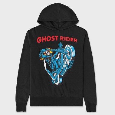 Ghost Rider 10, Unisex Men's Hoodie