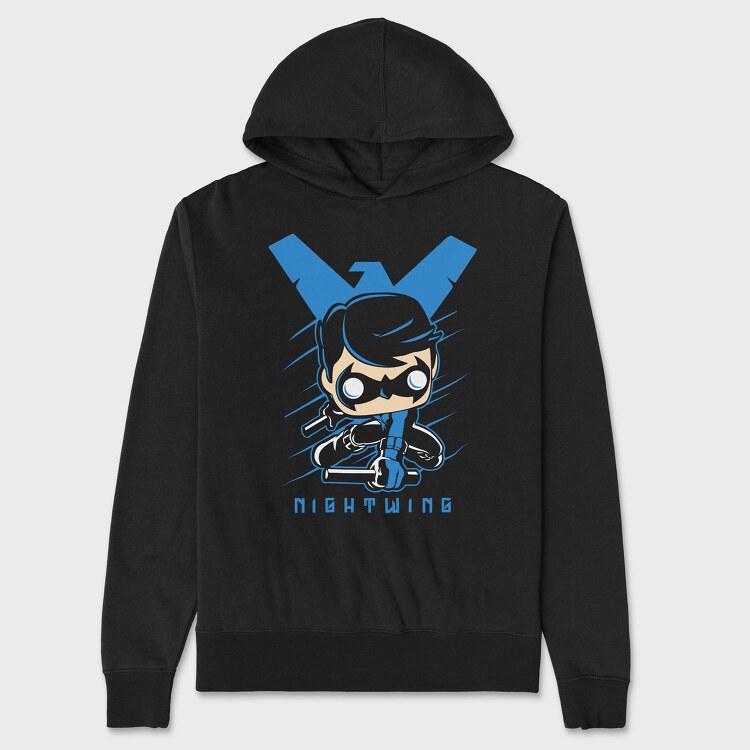 Nightwin Comics, Unisex Men's Hoodie