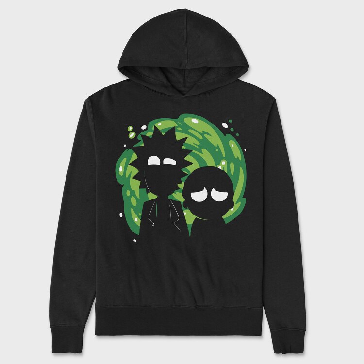Rick and Morty 6, Unisex Men's Hoodie