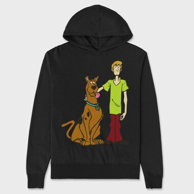 Cartoon Retro Scooby Doo 3, Unisex Men's Hoodie