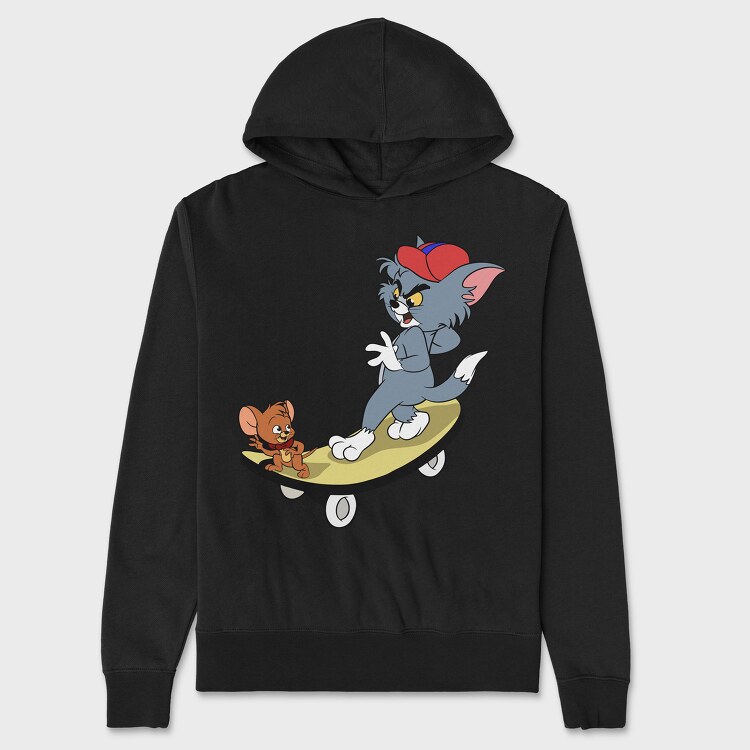 Tom and Jerry 24, Unisex Men's Hoodie