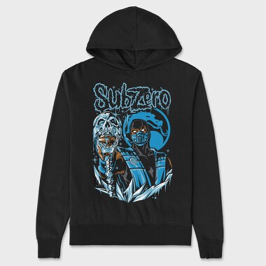 Subzero Mortal Kombat, Unisex Men's Hoodie