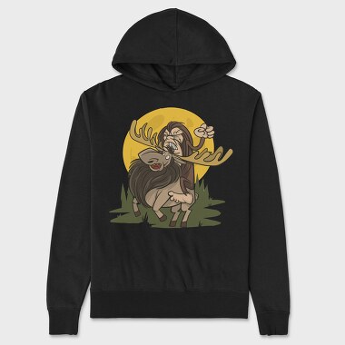Bigfoot, Unisex Men's Hoodie