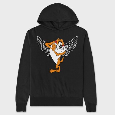 Cartoon Retro Tazmania 2, Unisex Men's Hoodie