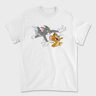 Tom and Jerry 4, Unisex Men's T-Shirt