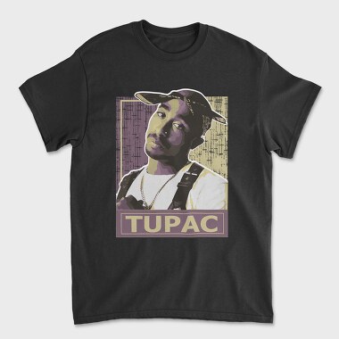 Unisex Men's T-Shirt, Tupac 2