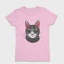 Cat Falling Pocket, Women's T-Shirt