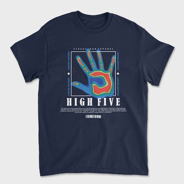 Unisex Men's T-Shirt, High Five 2