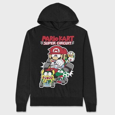 Super Mario 19, Unisex Men's Hoodie