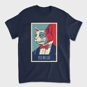Cat Glasses, Unisex Men's T-Shirt