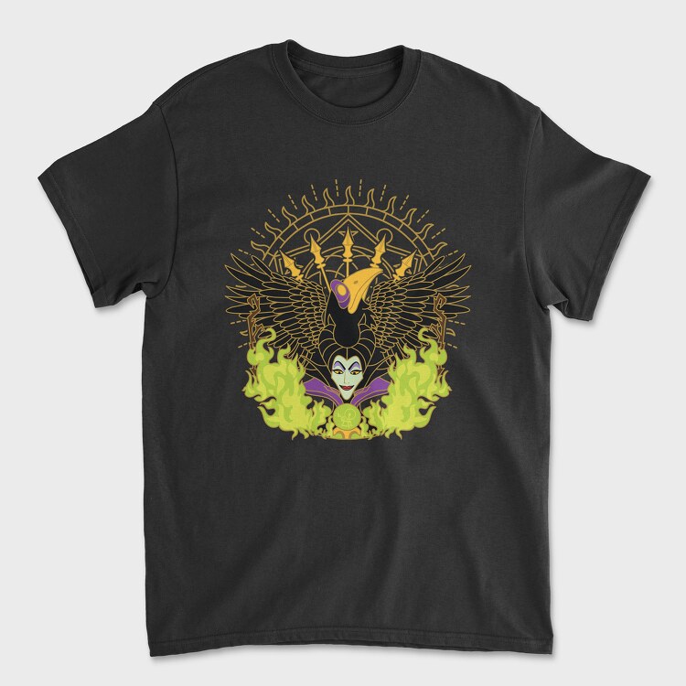 Villanas Disney Malefica D, Unisex Men's T-Shirt