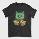 Cat In Box, Unisex Men's T-Shirt
