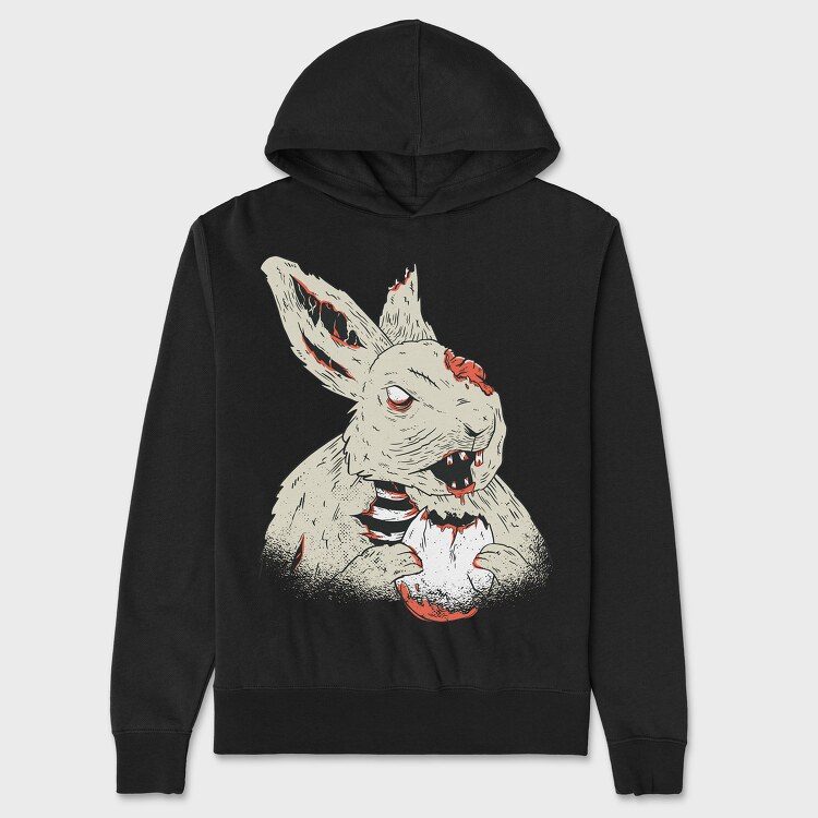 Horror Bunny, Унисекс Мъжко Суичър