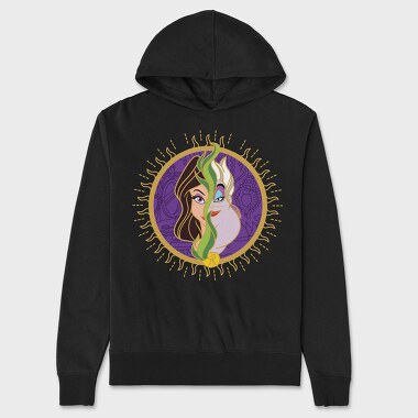 Villanas Disney Ursula B, Унисекс Мъжко Суичър