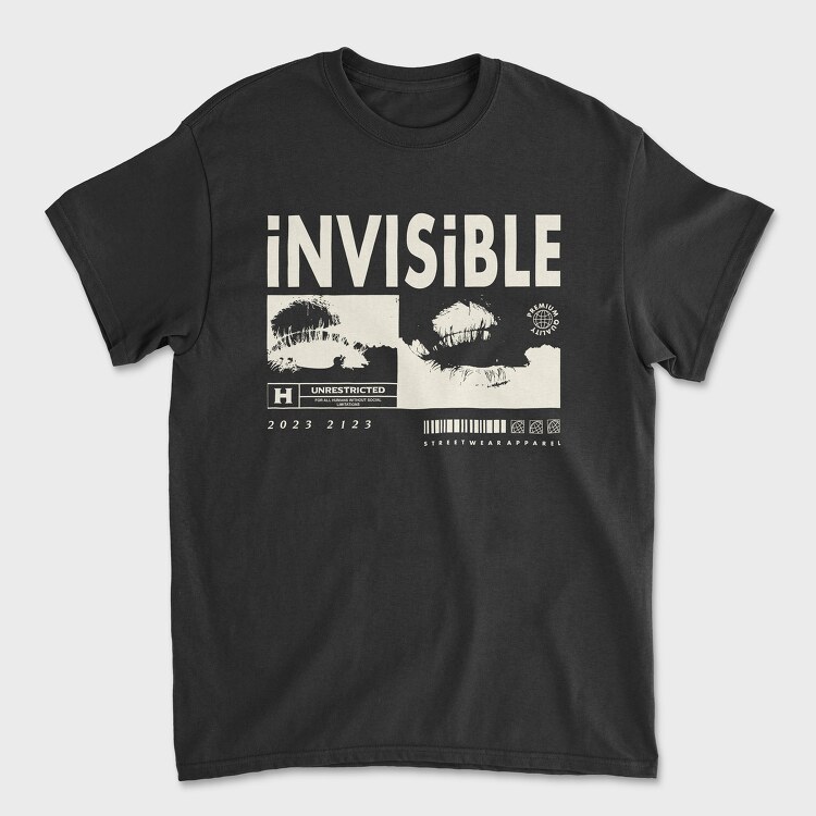 Invisible 1, Unisex Men's T-Shirt