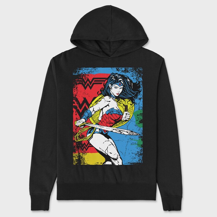 Wonder Woman 2, Unisex Men's Hoodie