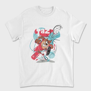 Tasmanian Devil Football, Unisex Men's T-Shirt