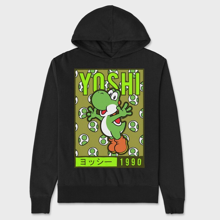 Yoshi Mario Bros, Unisex Men's Hoodie