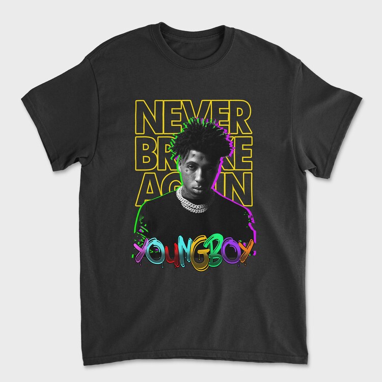 Young Boy, Unisex Men's T-Shirt