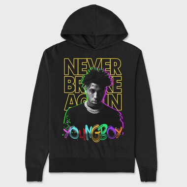 Young Boy, Unisex Men's Hoodie