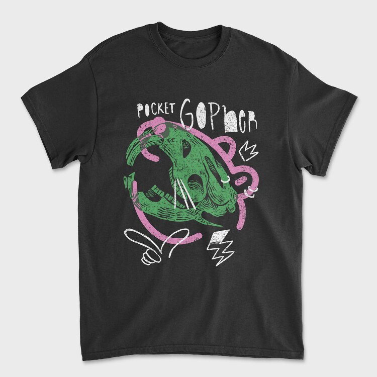 Animal Skulls 9, Унисекс Мъжка Тениска