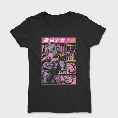 Anime Girl Robot, Women's T-Shirt
