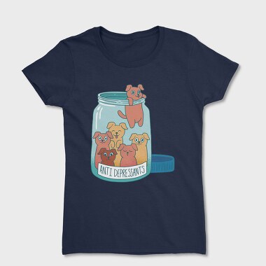 Antidepressants Dogs Jar, Women's T-Shirt
