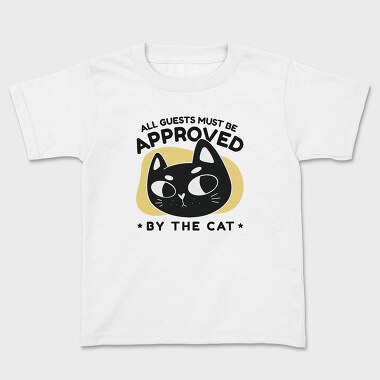 Kids' T-Shirt, Approved by the Cat