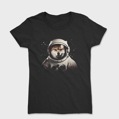 Astro Shiba, Women's T-Shirt