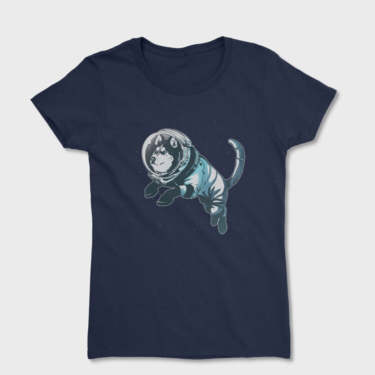 Astronaut Husky, Дамска Тениска