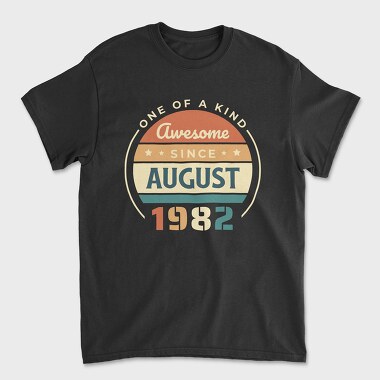 Awesome Since August, Унисекс Мъжка Тениска
