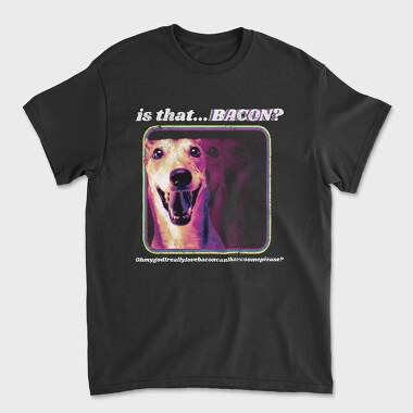 Bacon Dog, Unisex Men's T-Shirt