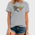 Banjo Frog, Unisex Men's T-Shirt